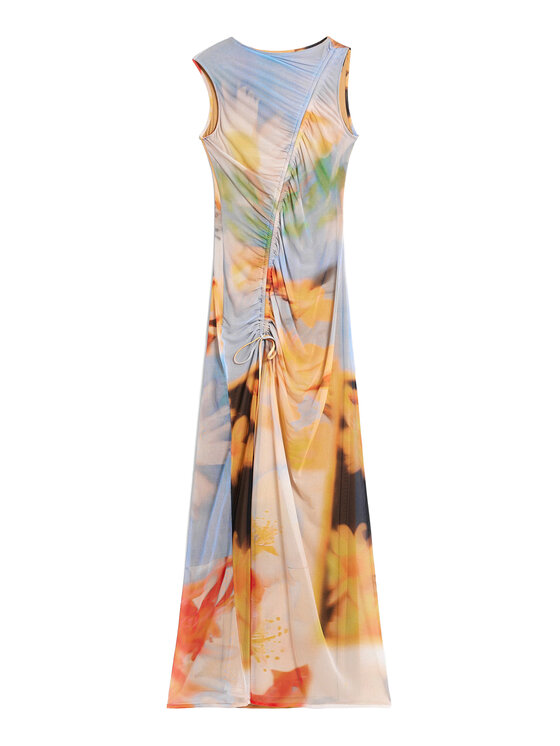 Desigual Desigual Sukienka letnia Jade 26SWVK38 Kolorowy Slim Fit