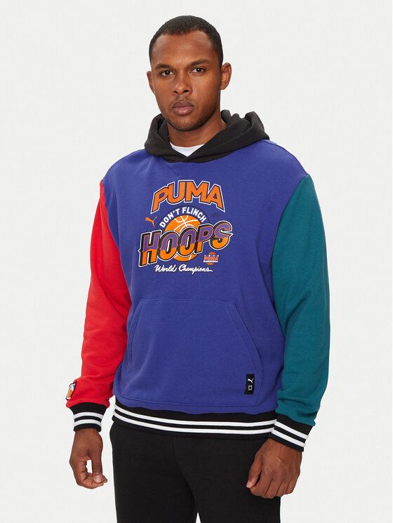 Puma Felpa Bandwagon 627216 Multicolore Relaxed Fit Modivo