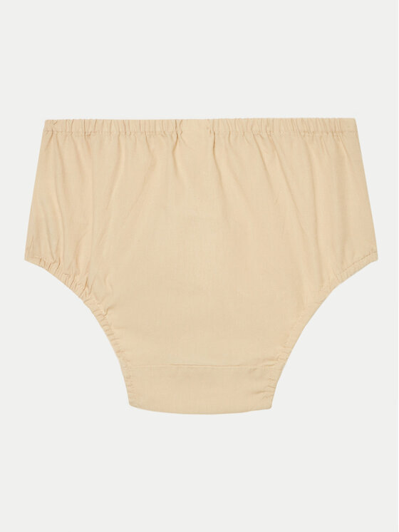 Gap Gap Elegantné šaty 646791-00 Écru Regular Fit