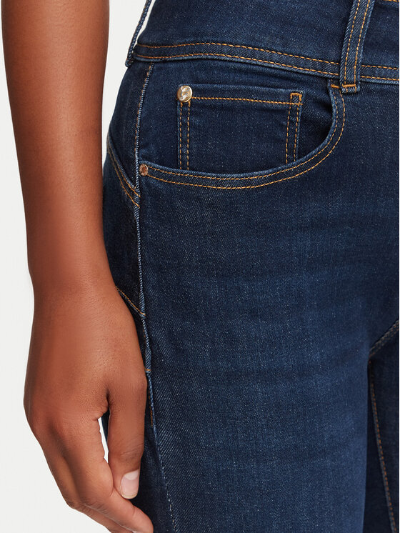 Guess Guess Jeansy W6YA34 D1593 Granatowy Shaping Fit