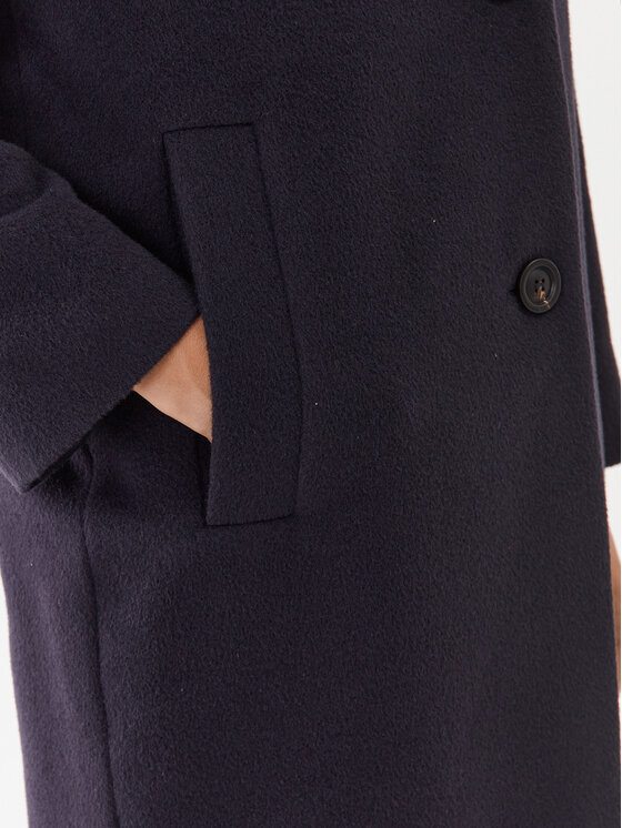 Peserico Easy Peserico Easy Wollmantel M20095 04309 Dunkelblau Regular Fit