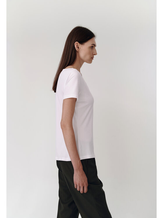 TATUUM TATUUM Bluzka MIKAJA Biały Classic Fit
