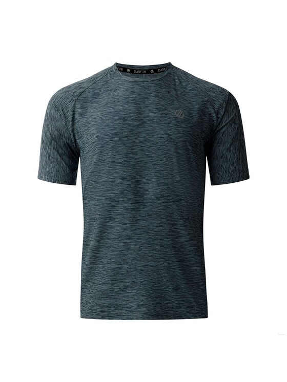 Dare2B Dare2B T-Shirt Power Up Szary Short Fit