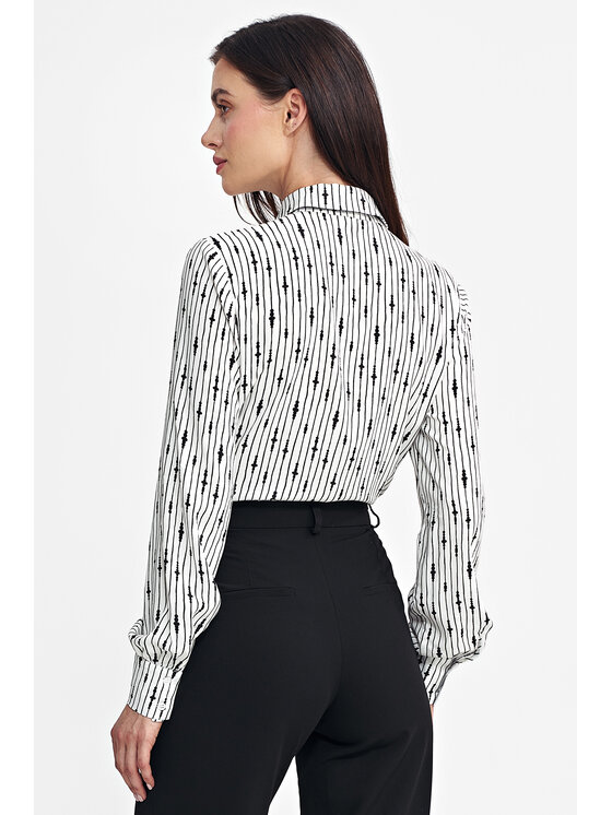 NIFE NIFE Halenka B178 Écru Regular Fit