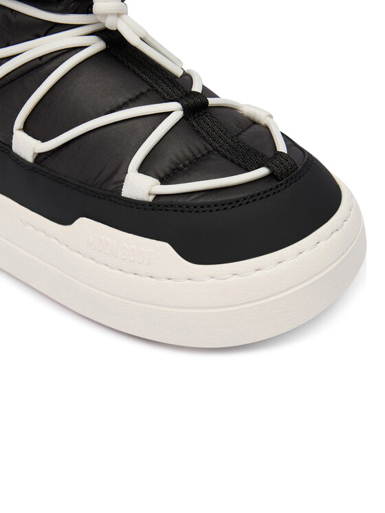 Moon Boot Moon Boot Μπότες Χιονιού Jr Park lace Mid 80D3440070 D Μαύρο