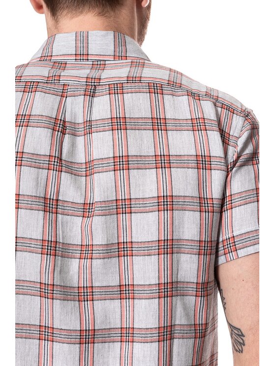 Wrangler Wrangler Camicia SS 1PKT SHIRT Grigio Regular Fit