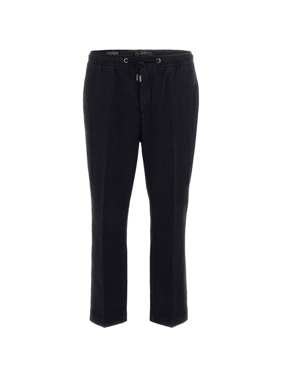 Guess Guess Spodnie materiałowe 171645 Niebieski Regular Fit
