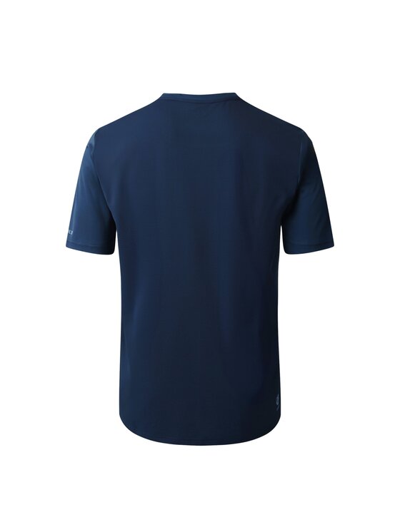 Dare2B Dare2B T-Shirt Trackstand II Błękitny Short Fit