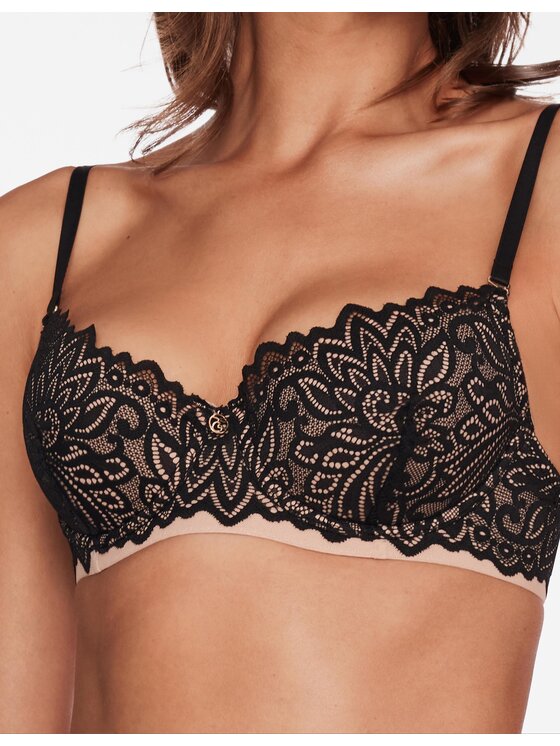 Esotiq Esotiq Biustonosz push-up 40341-61X Czarny