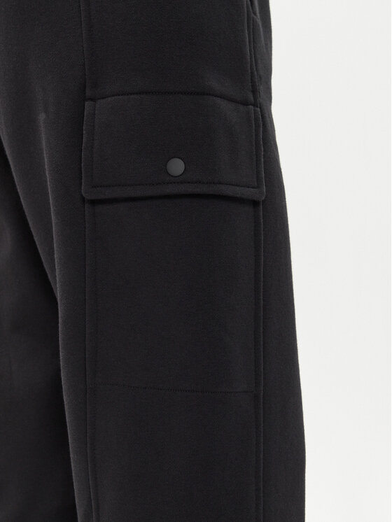 adidas adidas Sportinės kelnės ALL SZN Fleece Cargo IW1215 Juoda Loose Fit