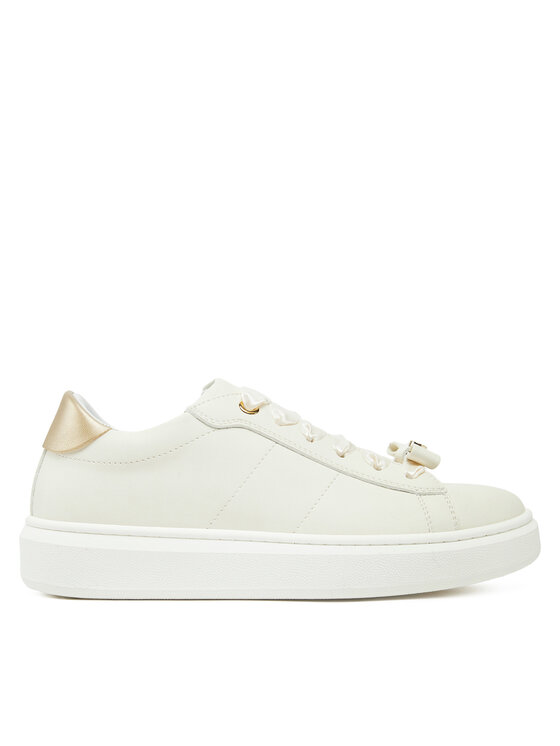 Calvin Klein Jeans Sneakersy Low Cut Lace-Up Sneaker V4A9-83047-0214 S Biela