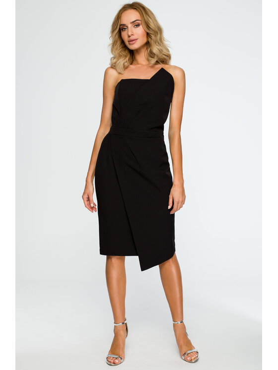 Made of Emotion Made of Emotion Abito da cocktail M409 Nero A-Line Fit