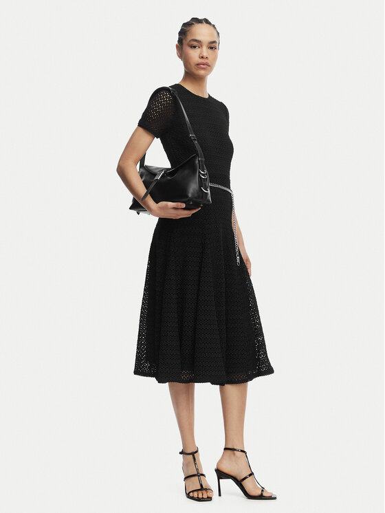 MICHAEL Michael Kors MICHAEL Michael Kors Kasdieninė suknelė MS683DUKS1 Juoda Regular Fit