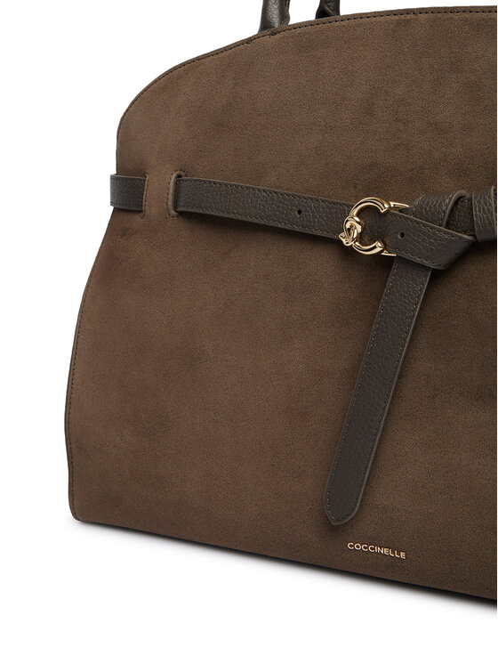 Coccinelle Coccinelle Torebka TLB Coccinellesabine Suede Bi E1 TLB 18 01 01 Khaki