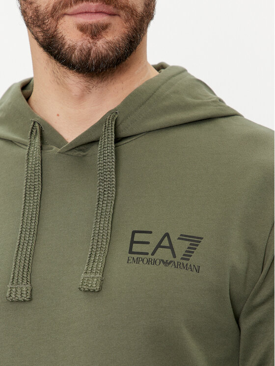 EA7 Emporio Armani EA7 Emporio Armani Felpa 8NPM18 PJ05Z 1846 Verde Regular Fit