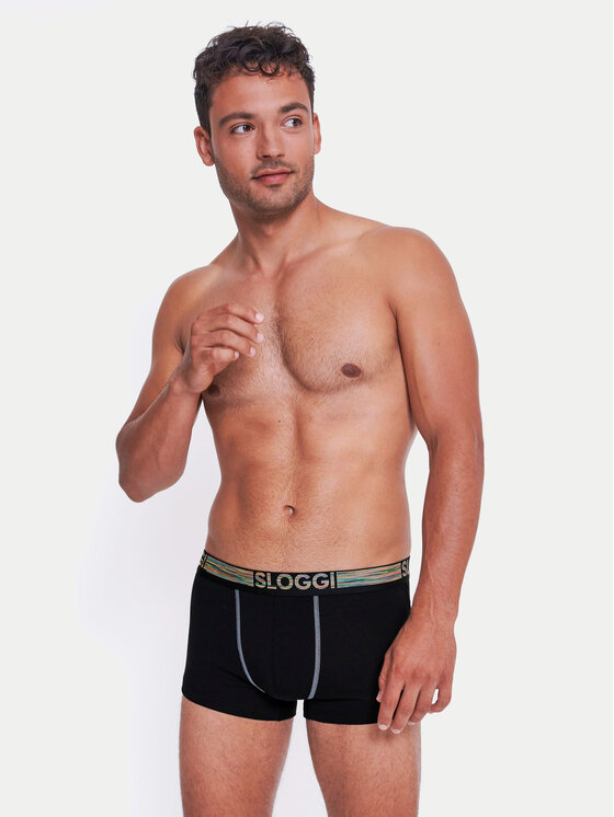 Sloggi Sloggi Set di 2 boxer 10218485 Nero