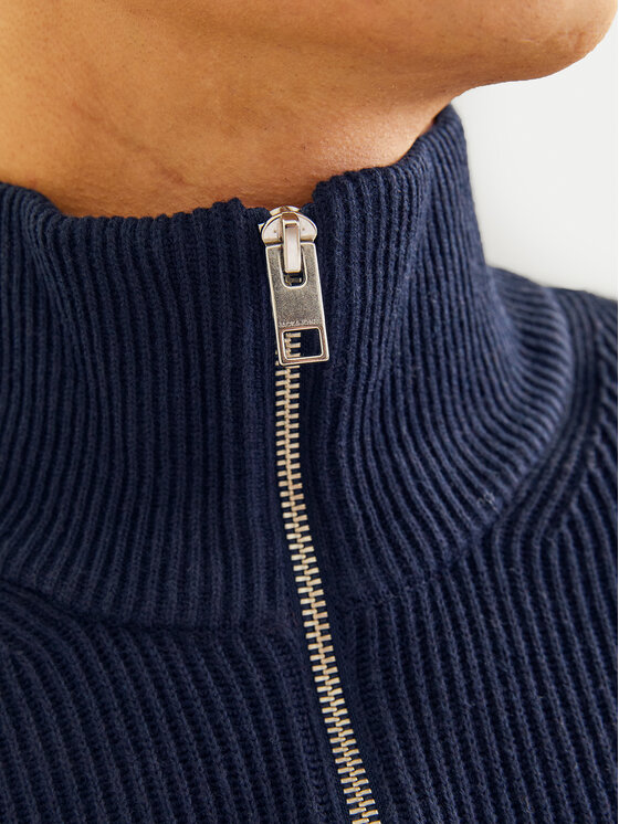 Jack&Jones Jack&Jones Sweter Perfect 12257773 Granatowy Regular Fit