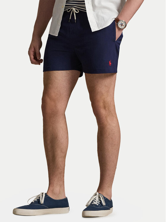 Polo Ralph Lauren Pantaloni scurți pentru înot 710B16721004 Bleumarin Slim Fit