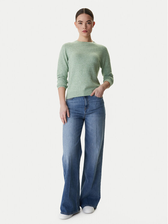 Vero Moda Vero Moda Sveter Doffy 10201022 Zelená Regular Fit