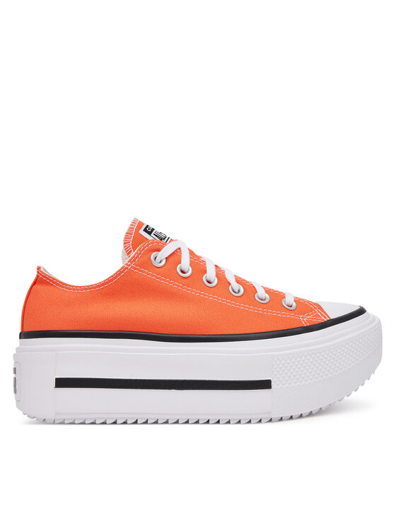 Converse Damskie Converse Trampki, rozmiar 39 Czerwone, Chuck Taylor All Star Lift Double Stack Platform A16284C