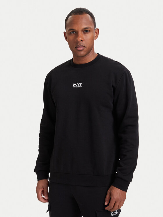 EA7 Emporio Armani EA7 Emporio Armani Mikina 8NPM34 PJVTZ 1200 Černá Regular Fit