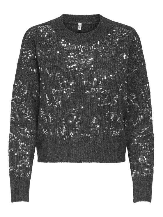 ONLY ONLY Pullover Alta 15353230 Grau Regular Fit