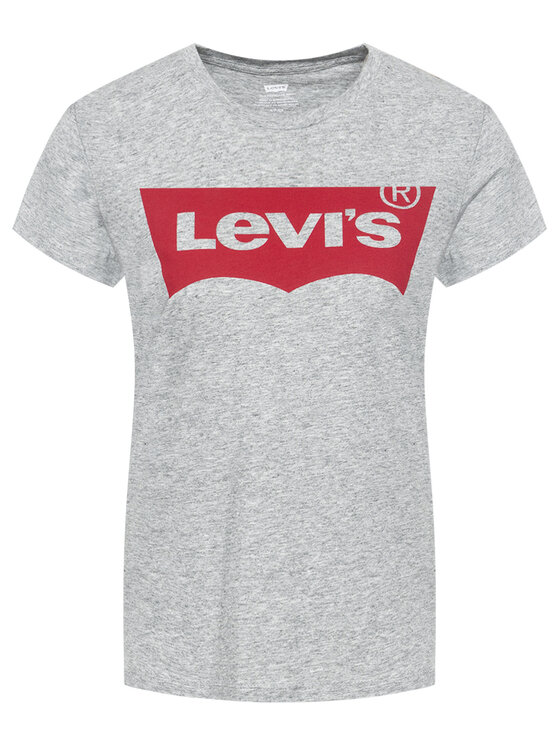 Levi's® Levi's® Tricou Perfect Graphic Tee 7369-0263 Gri Regular Fit