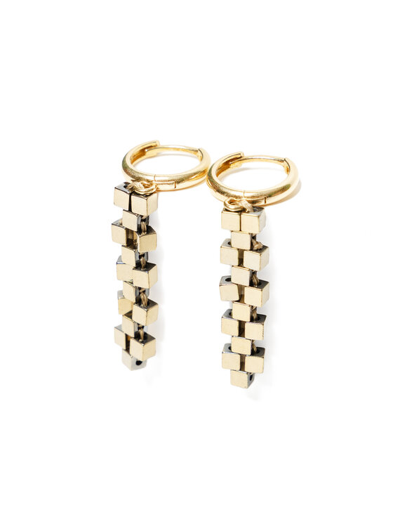 Deni Cler Milano Deni Cler Milano Kolczyki T-DC-J502-F2-79-23-1 Złoty
