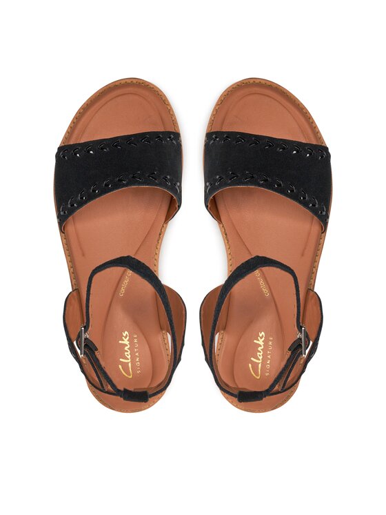 Clarks Clarks Sandały Maritime May 26176290 Czarny