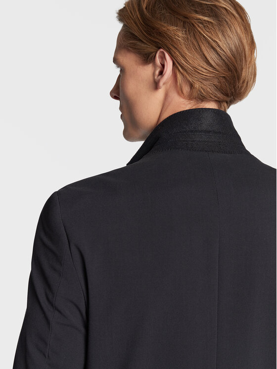 Lindbergh Lindbergh Garnitur 30-61040 Granatowy Slim Fit