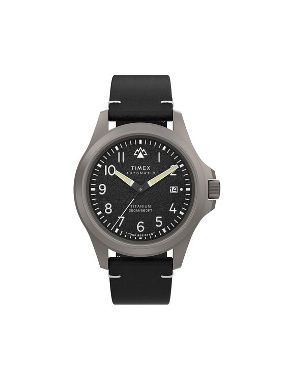 Timex Timex Годинник Expedition North Titanium Automatic TW2V54000 Чорний