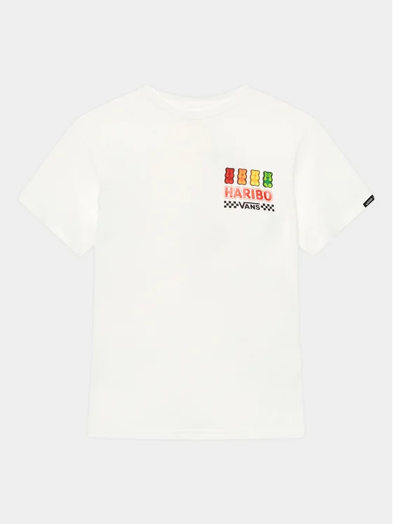 Vans T-Shirt HARIBO VN000872 Weiß Regular Fit