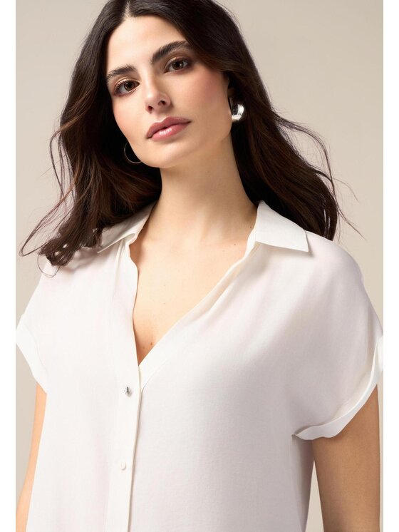 Oltre Oltre Camicia 5185J000733N011 Bianco Over Fit