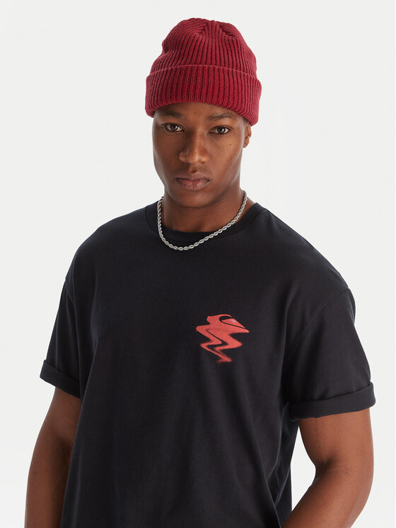 Quiksilver Quiksilver T-Shirt Elderberry EQYZT08200 Schwarz Regular Fit