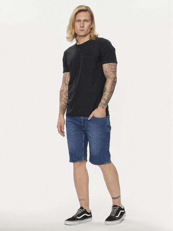 Blend Blend Džínové šortky 20716686 Modrá Slim Fit