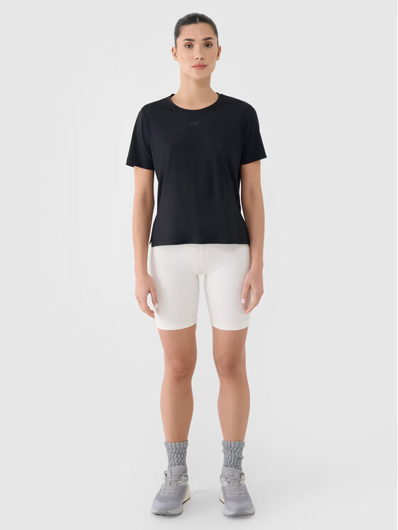 4F 4F Funkční tričko 4FWMM00TFTSF1829-20S Černá Overshirt Fit