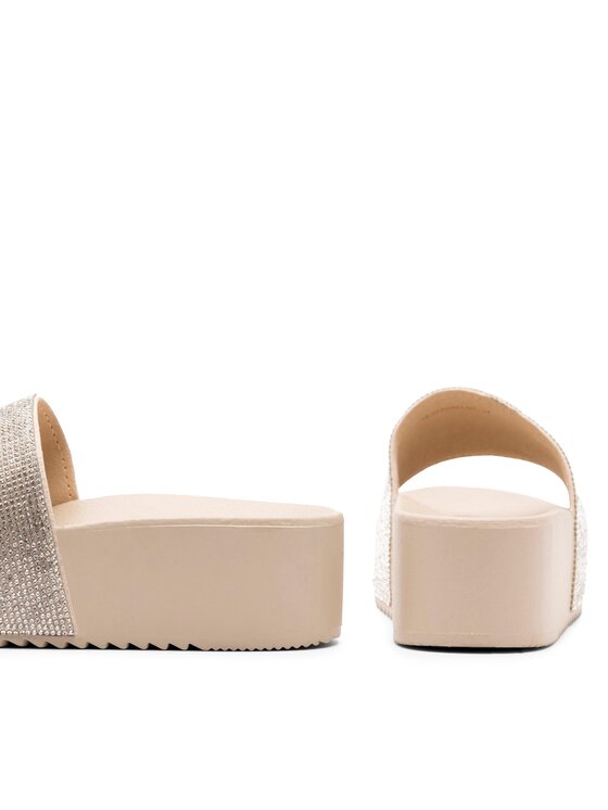 Clara Barson Clara Barson Παντόφλες MALAIKA WS010801-01 Μπεζ