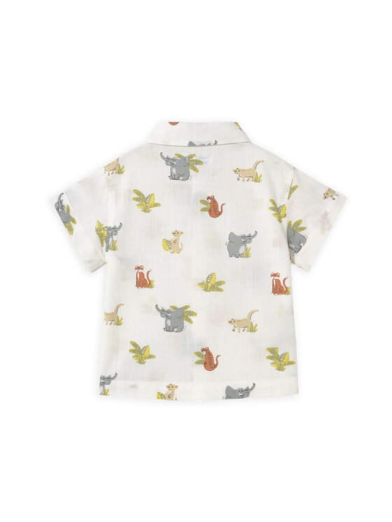 Mayoral Mayoral Camicia 1112 Écru Regular Fit