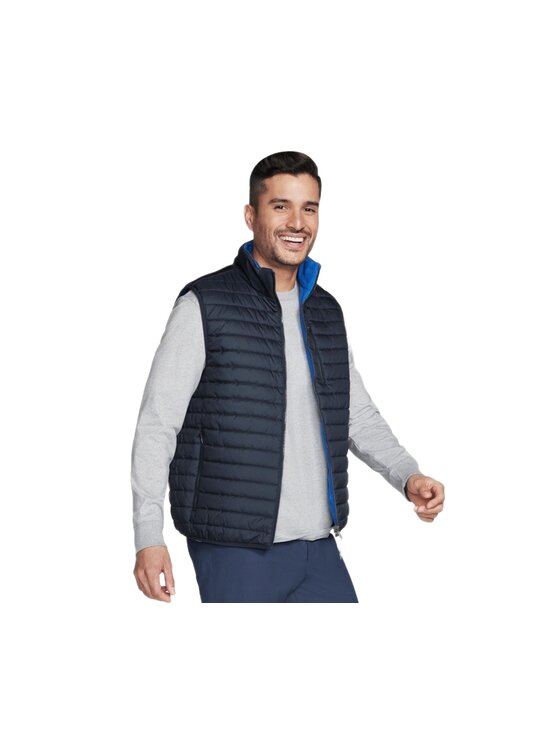 Skechers Skechers Gilet JA140-BLK Nero Regular Fit