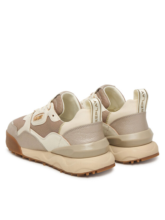 REPLAY REPLAY Sneakersy GWS9H .000.C0019L Beżowy