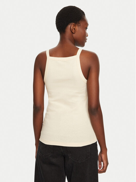 IVY OAK IVY OAK Top Klara Rose IO1100X2362 Beżowy Slim Fit