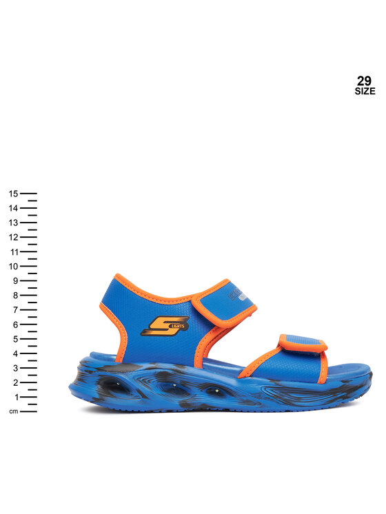 Skechers Skechers Sandále Sola Glow Sandal-Fusion Brights 407032L/BLOR Modrá