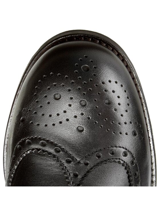 Tommy Hilfiger Tommy Hilfiger Κλειστά παπούτσια Dominic 1A FM56821924 Μαύρο