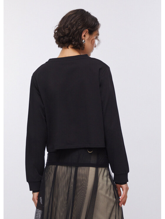 Liu Jo Liu Jo Felpa TA6092FS09022222 Nero Regular Fit