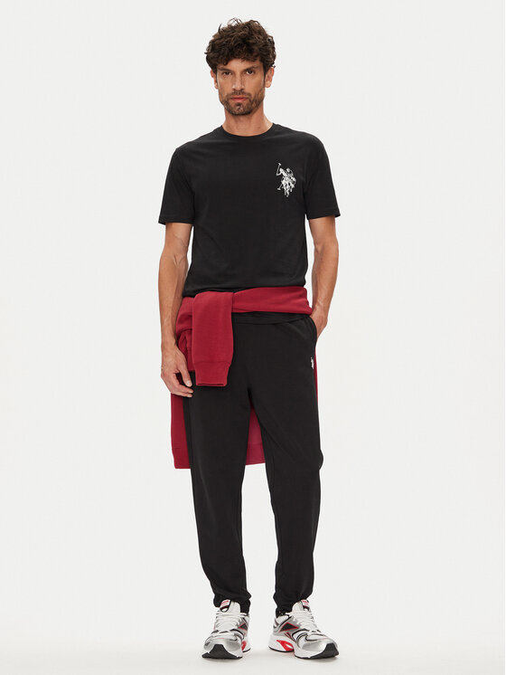 U.S. Polo Assn. U.S. Polo Assn. Tricou MUP4367 Negru Regular Fit