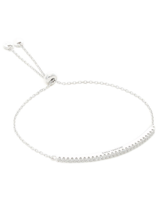 Michael Kors Michael Kors Bracciale Thin Pve Sldr Clr MKC1418AN040 Argento