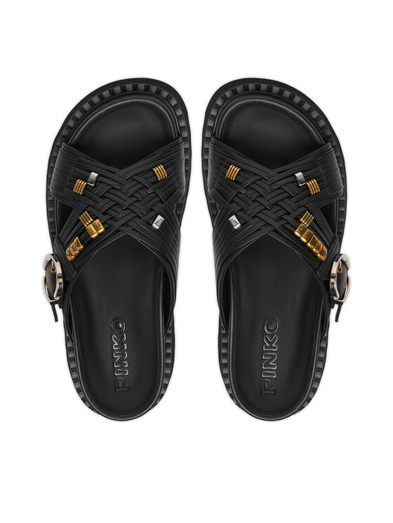 PINKO PINKO Şlapi Kate 09 SD0537 P003 Negru
