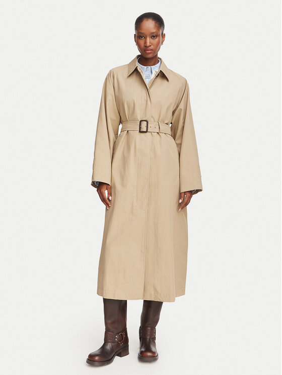Weekend Max Mara Prehodni plašč Angus 2625026041 Bež Regular Fit