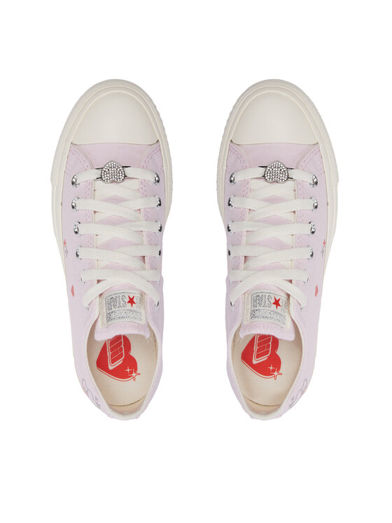 Converse Converse Sneakers aus Stoff Chuck Taylor All Star Lift Platform Y2K A09115C Rosa