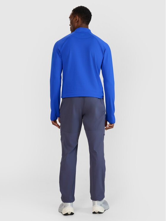4F 4F Spodnie outdoor HALNY Szary ciemny Regular Fit